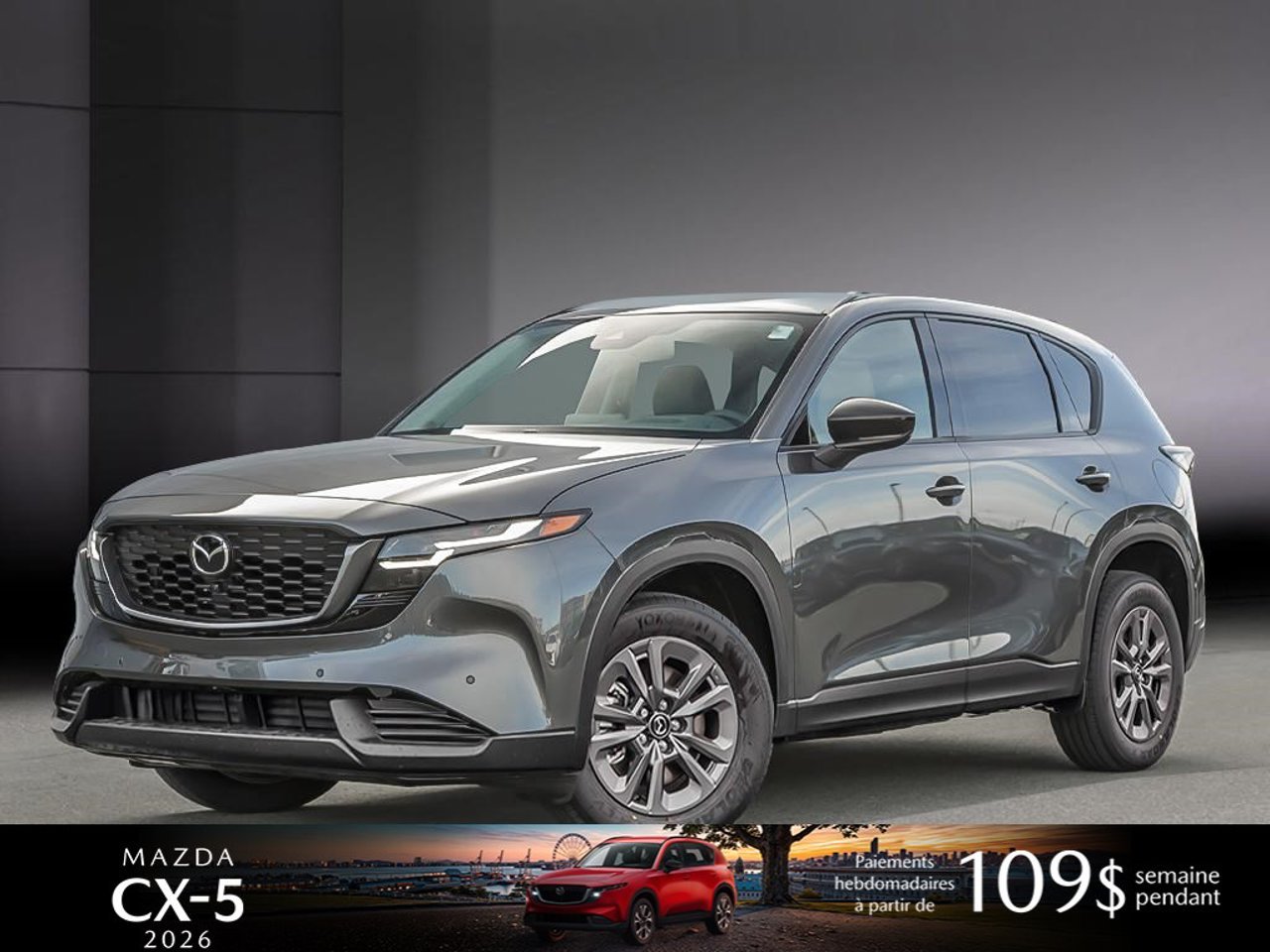 Mazda CX-5 JM3KMAHA5T0152240 2026 Gris mécanique métallisé Mirabel - photo #0