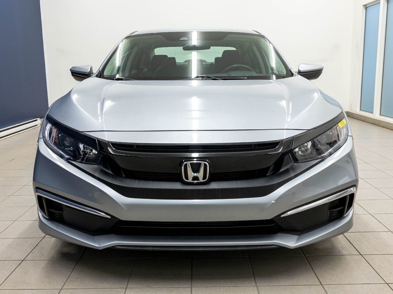 Honda Civic LX AUTOMATIQUE *SIEGES CHAUF* CARPLAY *GR SECURITE 2021 Gris Saint-Jérôme - photo #3