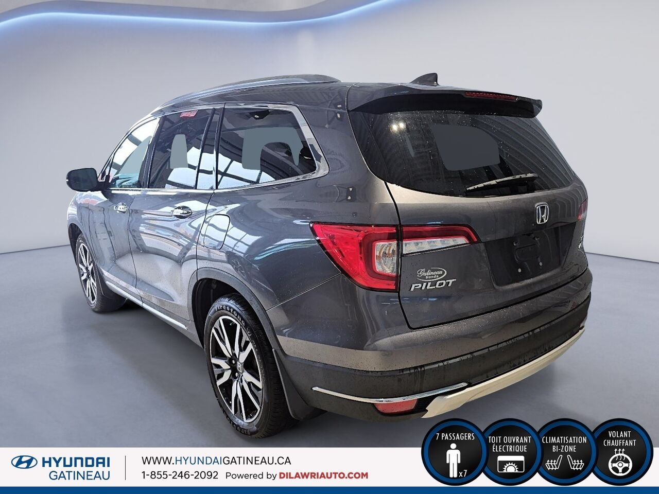 2021 Honda Pilot Touring 7 places TI*** cuir , navigation , bas millage *** Ottawa & Gatineau - photo #3