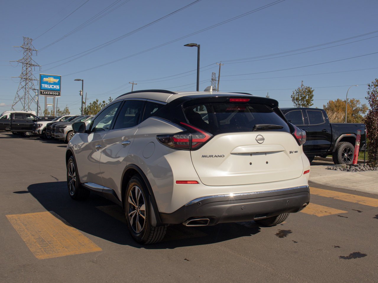 2024 Nissan Murano AWD SV White Sherwood Park - photo #7