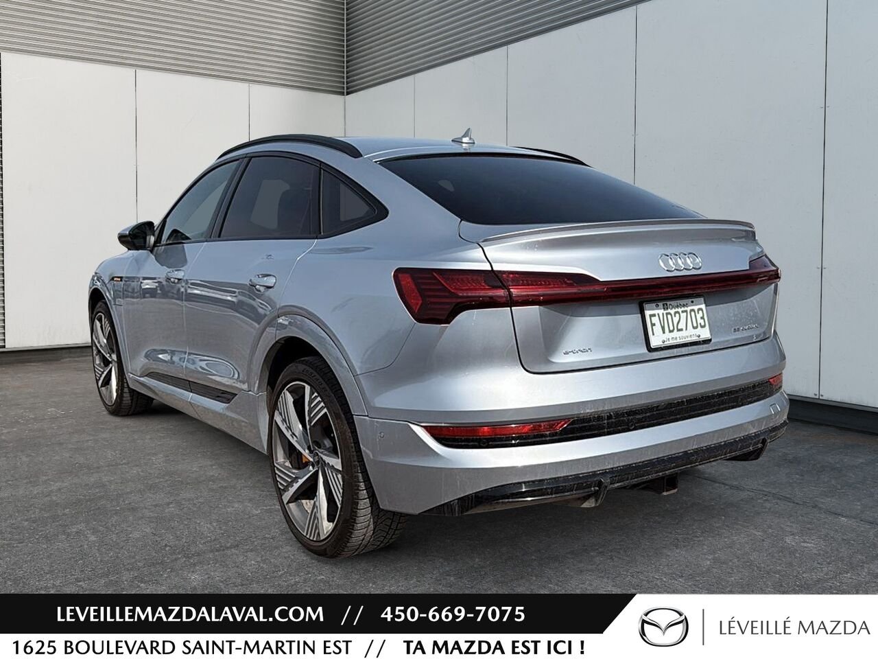Audi e-tron SP SPORTBACK Technik quattro 2021 Argent Laval - photo #6