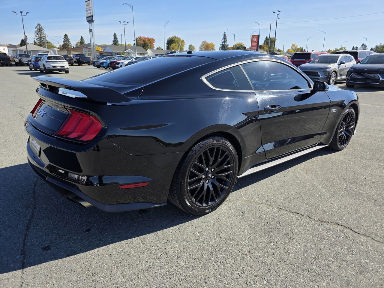 Ford Mustang GT à toit fuyant 2019 Noir Rouyn-Noranda - photo #29