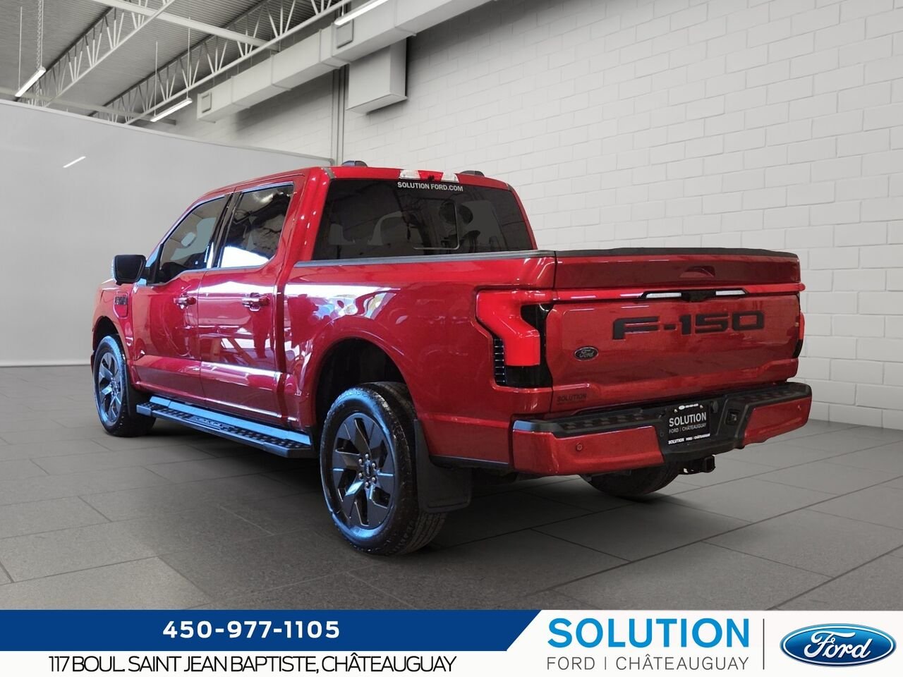 Ford F-150 Lightning LARIAT 2024 Rouge Saint-Eustache - photo #3