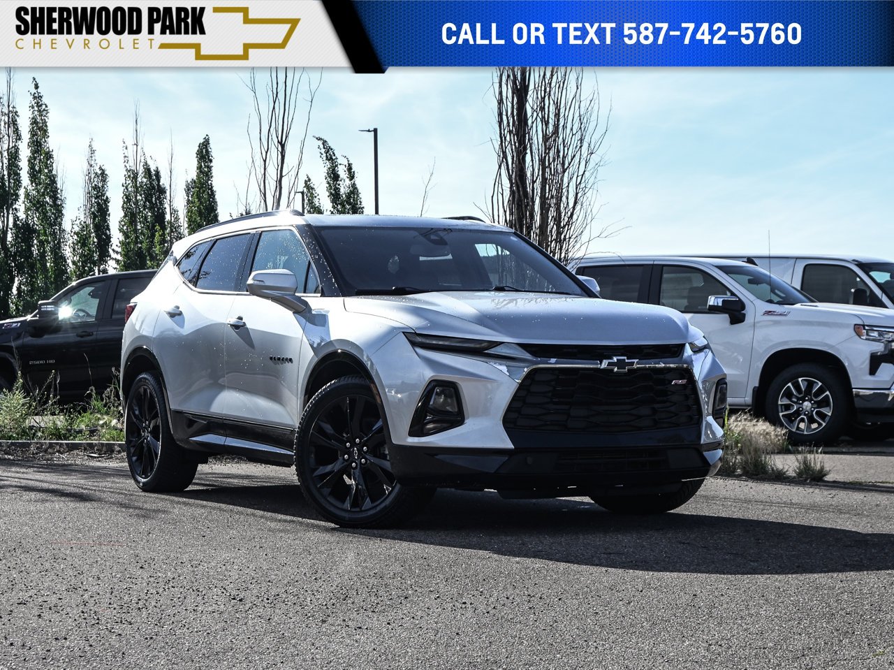 2021 Chevrolet Blazer AWD 4dr RS Grey Sherwood Park - photo #0