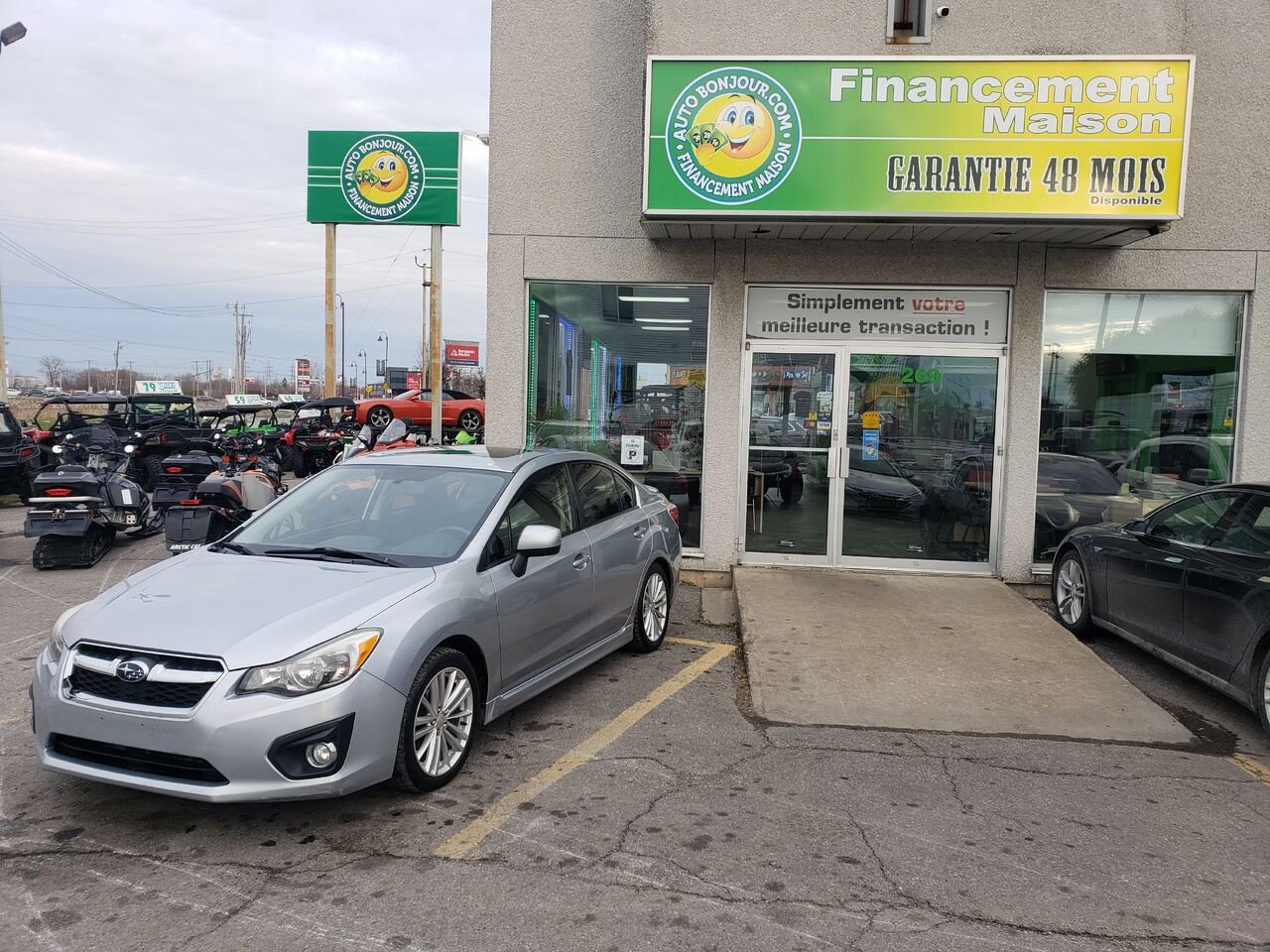 2014 Subaru Impreza Sedan Grey  - photo #0