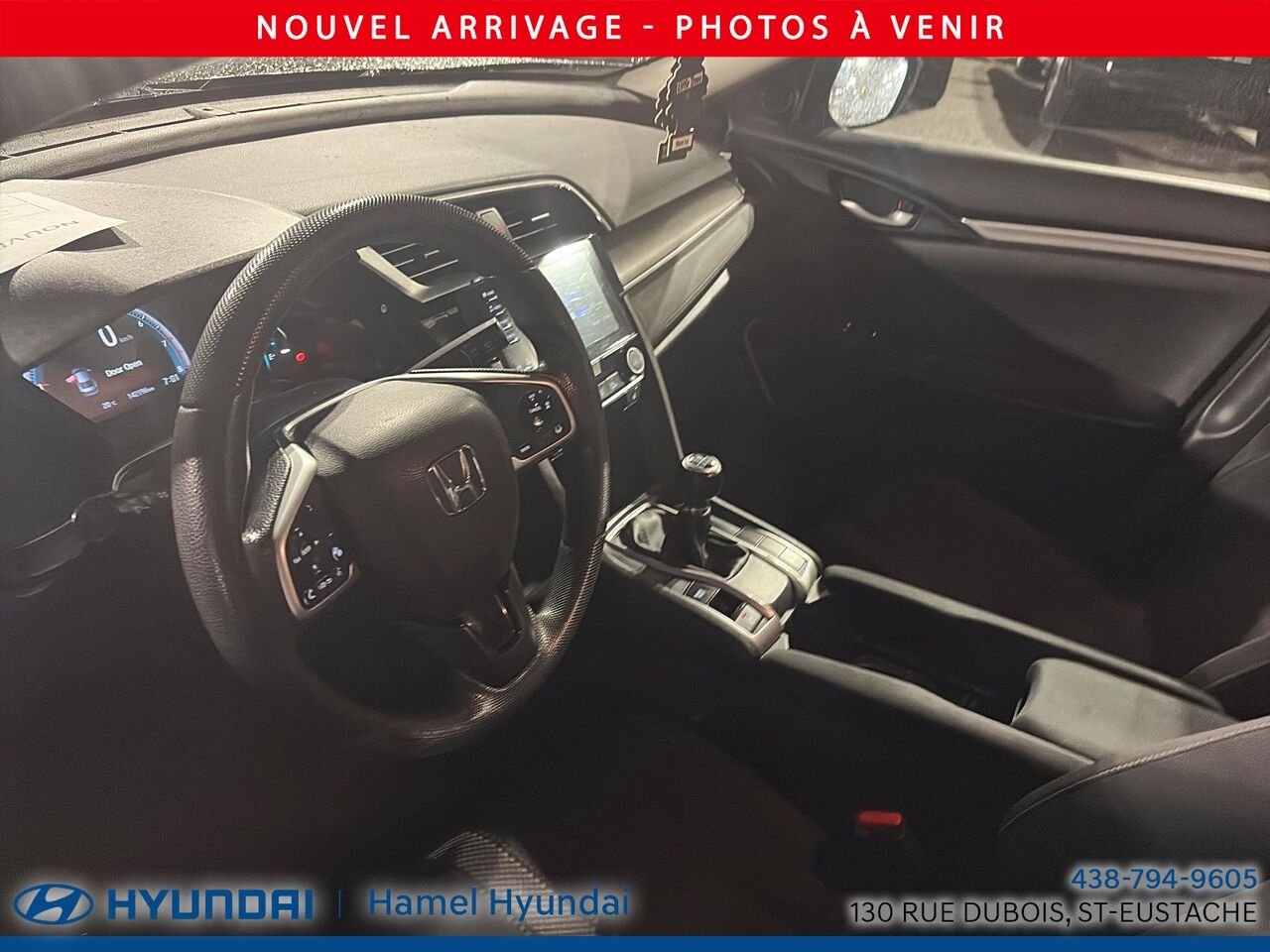 Honda Civic Berline 2020 Gris Saint-Eustache - photo #5