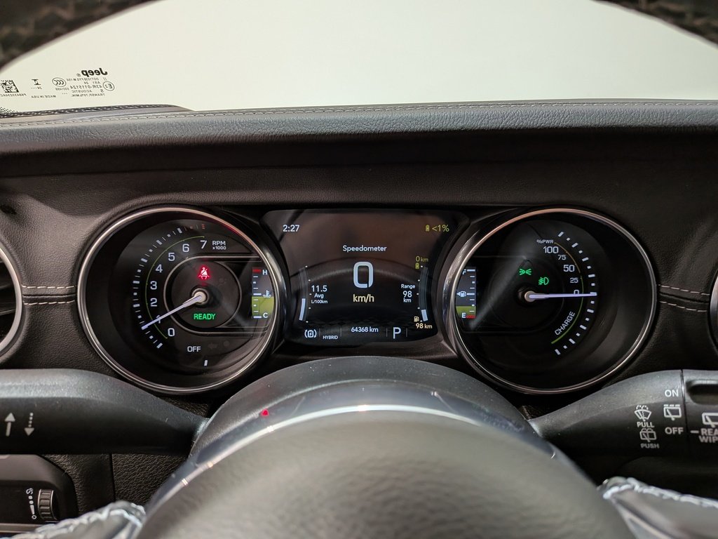2023 Jeep Wrangler 4xe Sahara 4 Door 4x4 Silver Val-David - photo #15