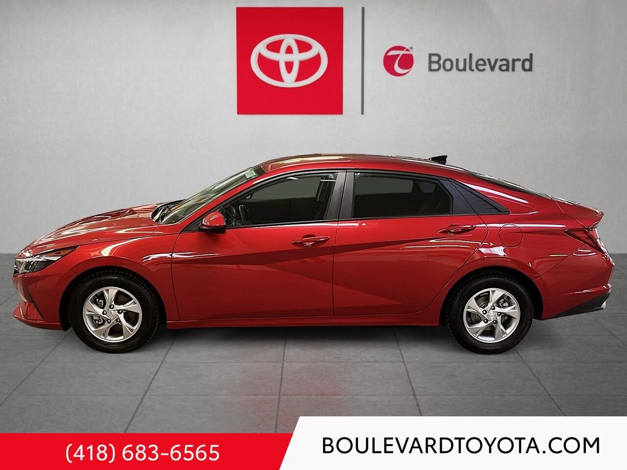 Hyundai Elantra 100374A-18 | ESSENTIAL BM, MANUELLE 2022 Rouge Québec - photo #5