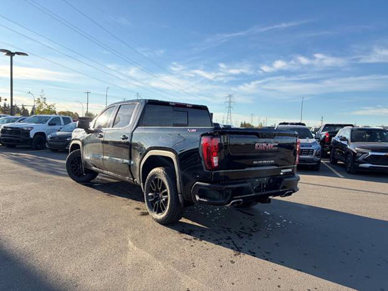 2025 GMC Sierra 1500 4WD Crew Cab 147 Elevation Black Sherwood Park - photo #3