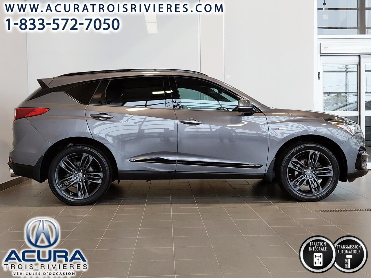 Acura RDX A-SPEC toit panoramique 2020 Gris Trois-Rivières - photo #7