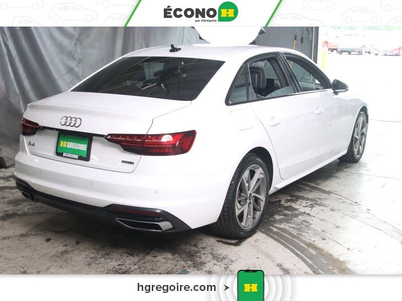 Audi A4 2022 Blanc Laval - photo #6