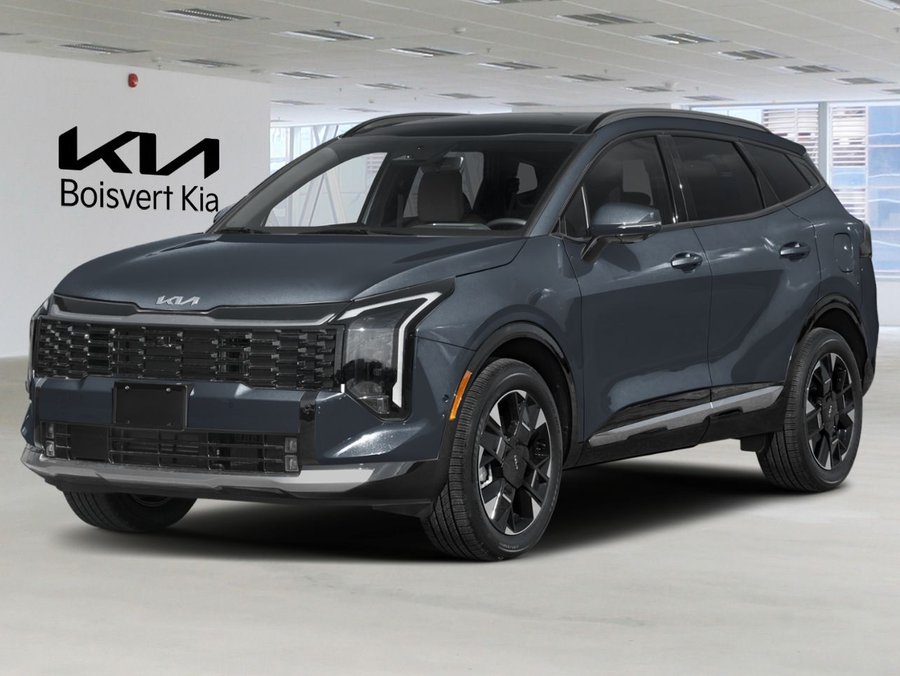 Kia Sportage hybride SX TI avec intérieur rouge 2027 Gris Gravité