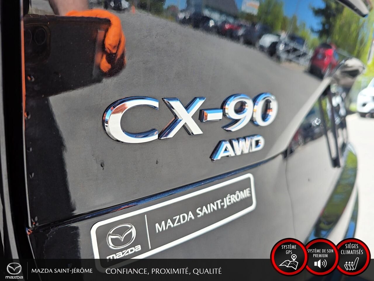 2024 Mazda CX-90 hybride rechargeable Black Sainte-Agathe-des-Monts - photo #8