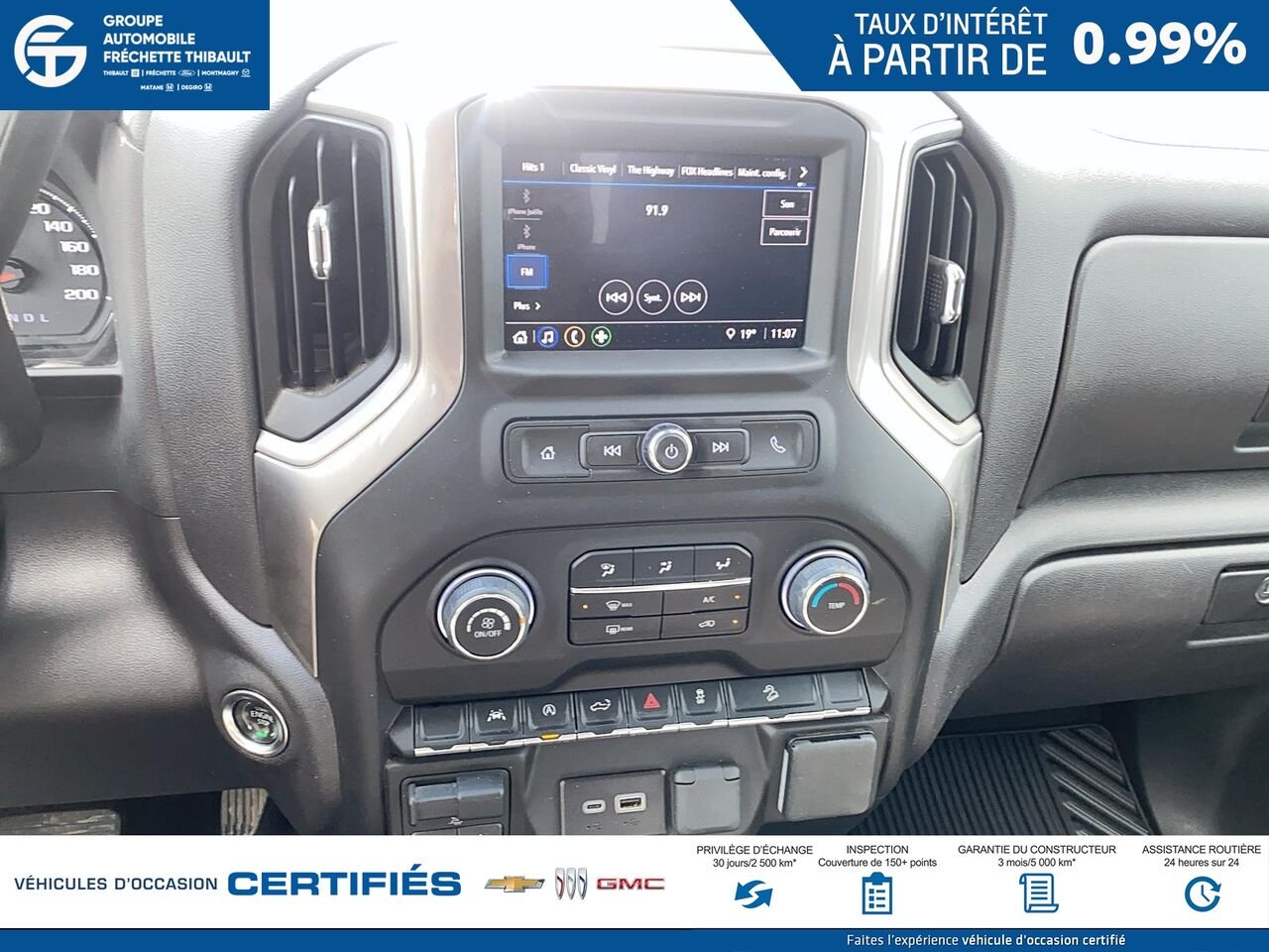 2025 CHEVROLET SILVERADO Custom Trail Boss cabine multiplace 4RM 157 po Grey Montmagny - photo #12