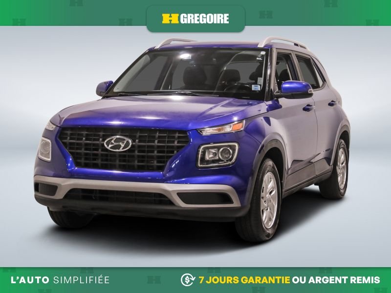 2021 Hyundai Venue PREFERRED AUTO A/C GR ELECT MAGS CAM RECUL BLEUTOO Blue