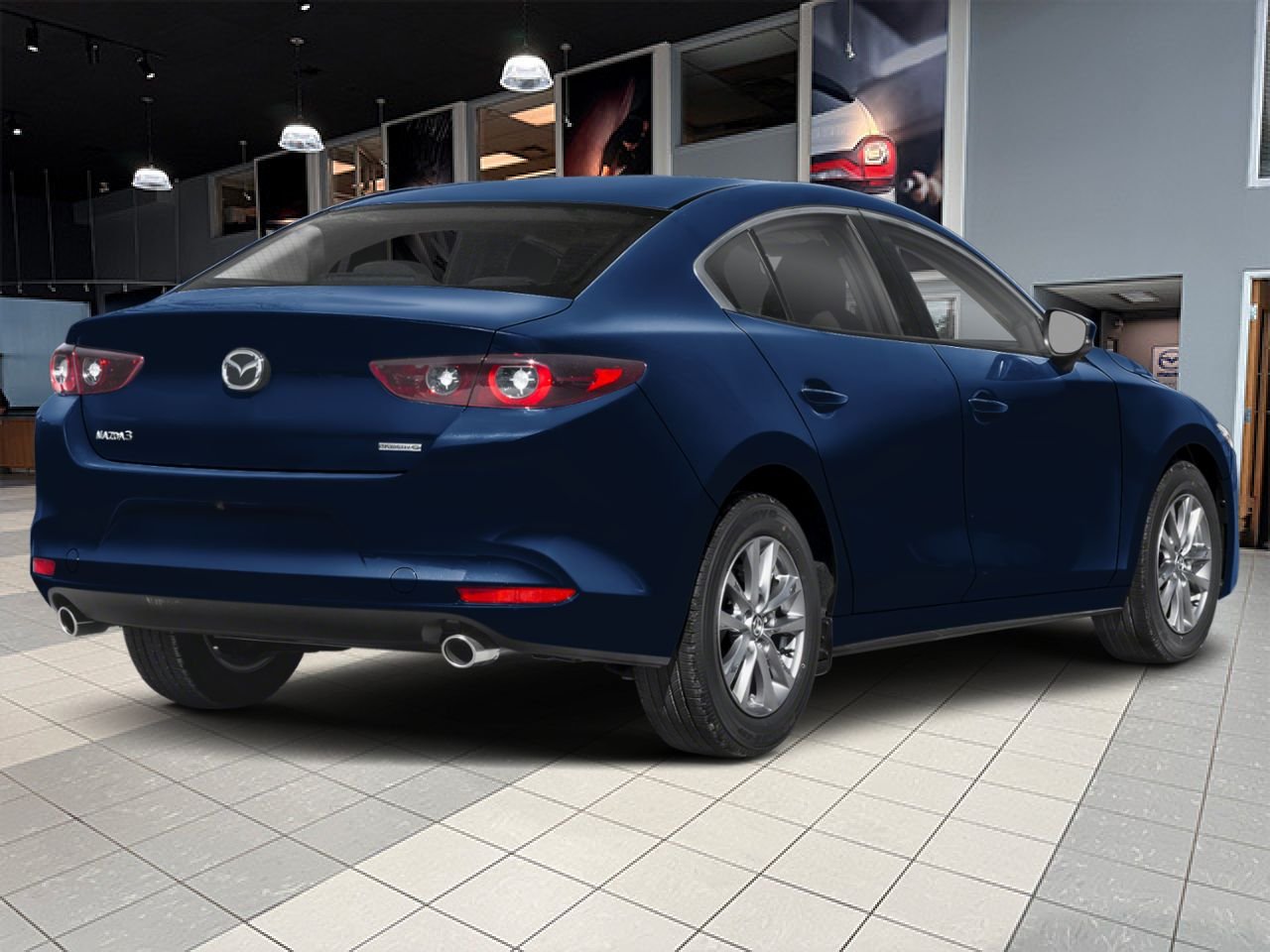2026 MAZDA MAZDA3 GX Blue Notre-Dame-des-Prairies - photo #1