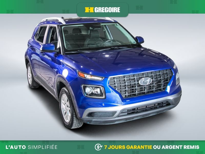2020 Hyundai Venue Preferred AUTO A/C MAGS CAM RECUL BLUETOOTH Blue