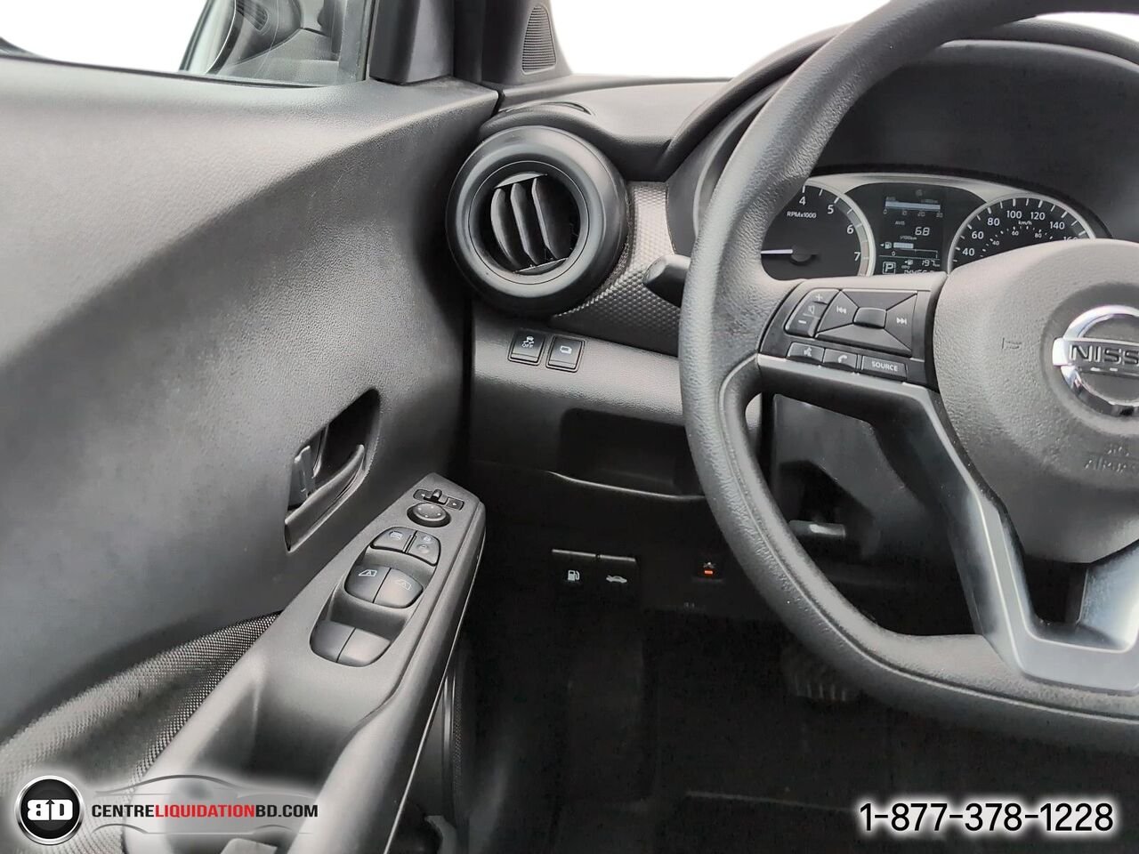 2019 Nissan Kicks S | A8830 Black Granby - photo #16