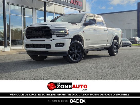 Ram 2500 Limited + DE 20000$ D'ÉQUIPEMENT + JAMAIS ACCIDENTÉ 2022 Blanc