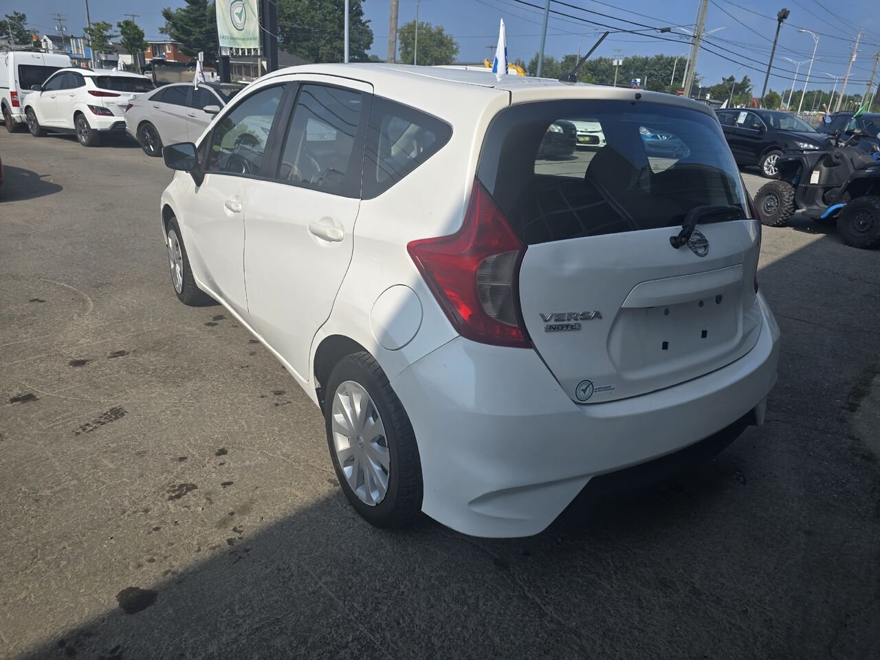 Nissan Versa Note 2019 Blanc Longueuil, - photo #2