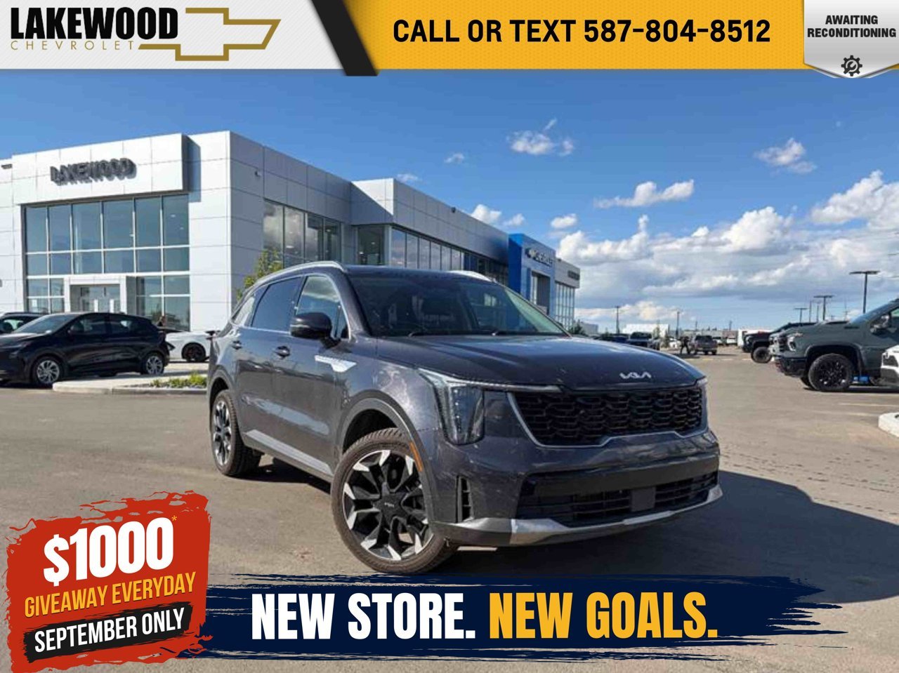 2025 Kia Sorento EX AWD Blue Sherwood Park - photo #0