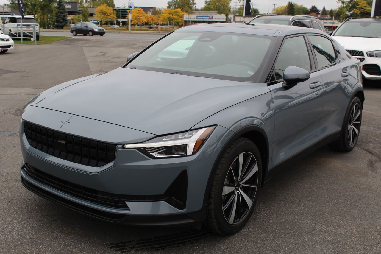Polestar 2 VIN: LPSED3KA1NL078867 2022 Gris Sainte-Rose - photo #1