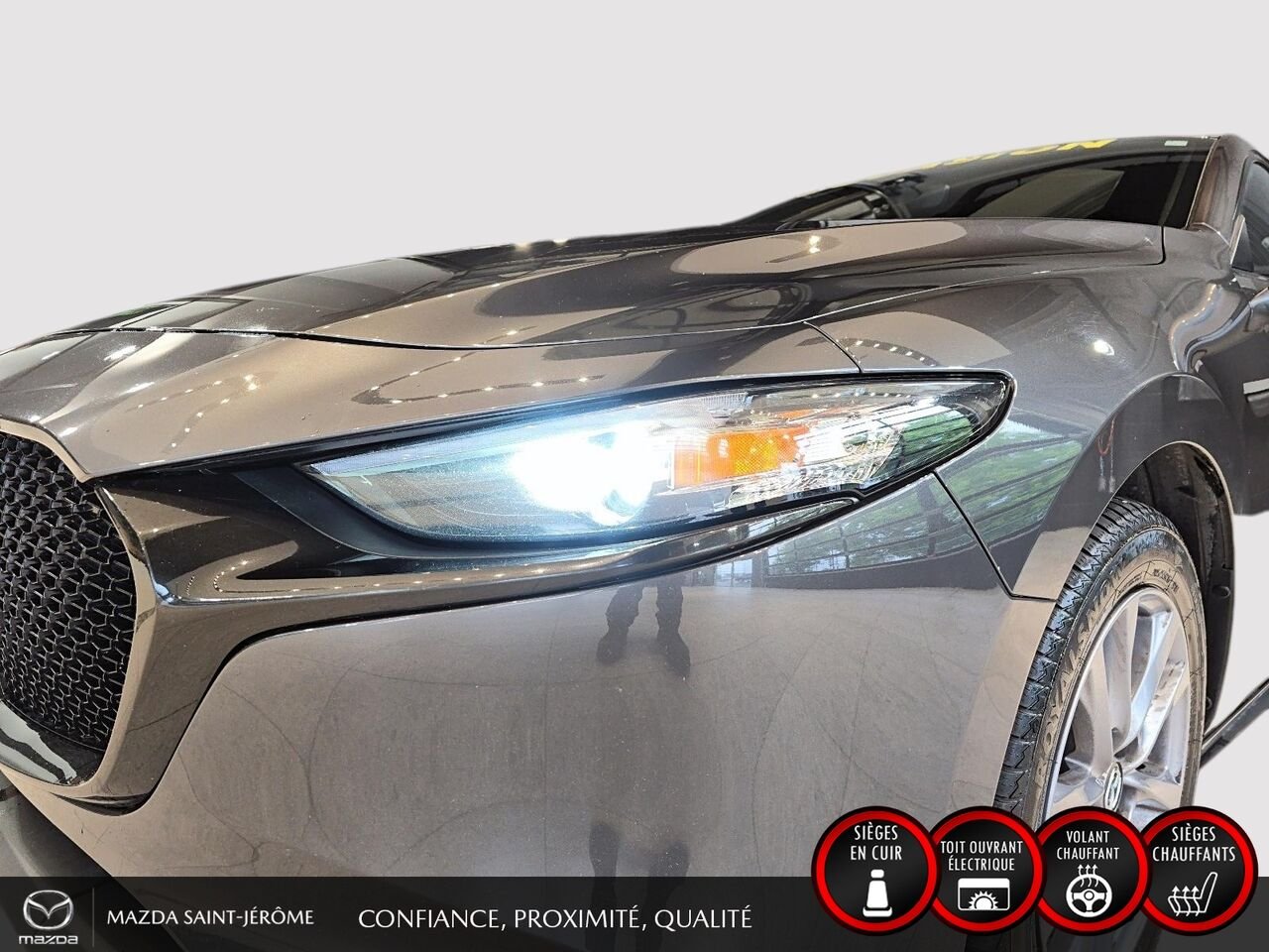 2022 Mazda Mazda3 Sport Grey Sainte-Agathe-des-Monts - photo #1