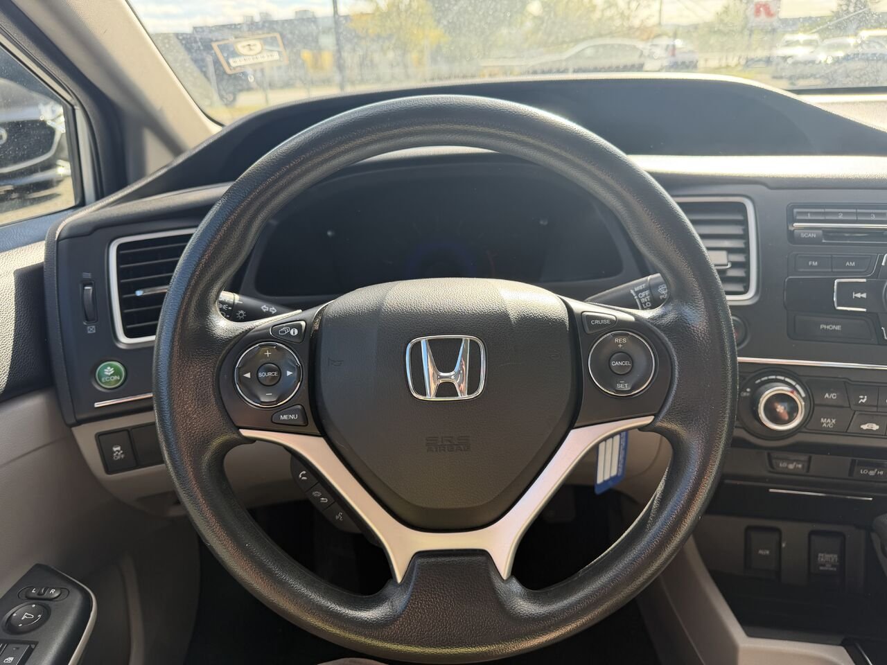 2015 Honda Civic Berline Silver Ste-Marie - photo #8