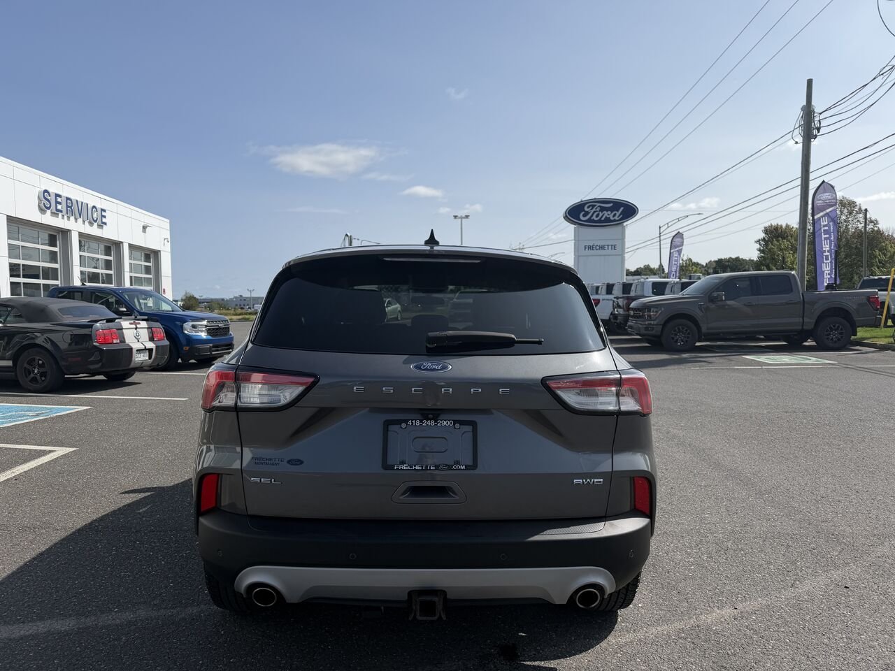 Ford ESCAPE 2022 Gris Montmagny - photo #2