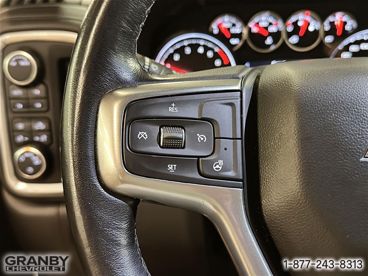 Chevrolet Silverado 1500 LTD LT Trail Boss CREWCAB DIESEL BOITE 6.6 | 25-1110A 2022 Blanc Granby - photo #21
