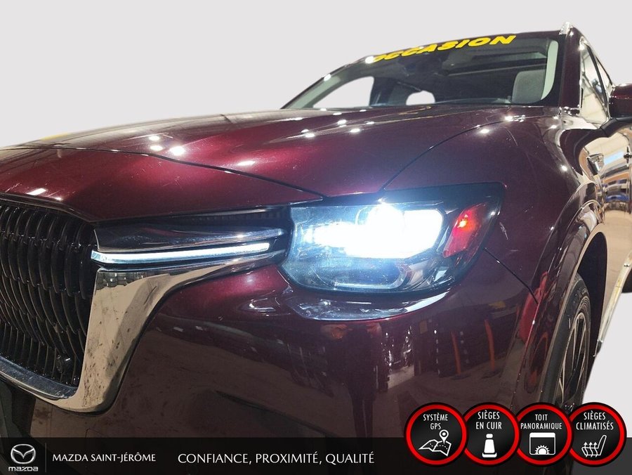 Mazda CX-90 hybride léger SIGNATURE TI | 1 PROPRIÉTAIRE | JAMAIS ACCIDENTÉ | HYBRIDE LÉGER | TOIT PANORAMIQUE | CUIR NAPPA 2024 Rouge