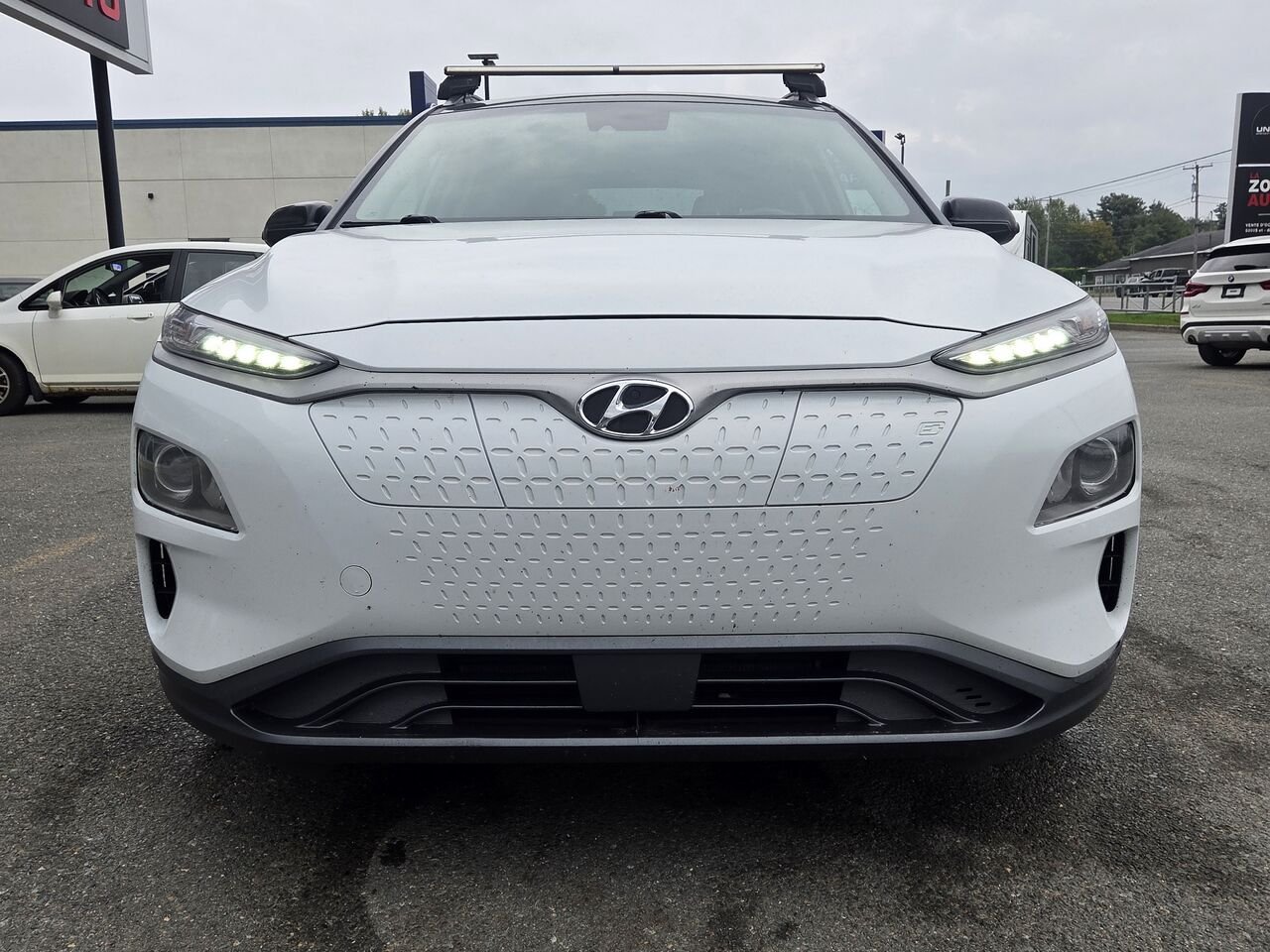 Hyundai Kona électrique 2020 Blanc Granby - photo #9