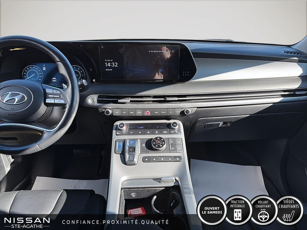 2023 Hyundai Palisade URBAN 8 PLACES TI | UN SEUL PROPRIÉTAIRE | TOIT OUVRANT | APPLE CARPLAY | DÉMARREUR À DISTANCE Blue Saint-Jérôme - photo #12