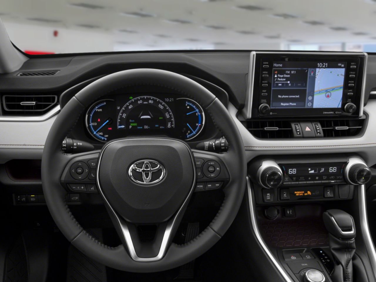 2020 Toyota RAV4 Hybrid Limited AWD / CLEAN CARFAX / HEATED AND VENTILATED SEATS / MOONROOF / ALLOY WHEELS / CARPLAY AND ANDROID AUTO Red Mississauga - photo #7