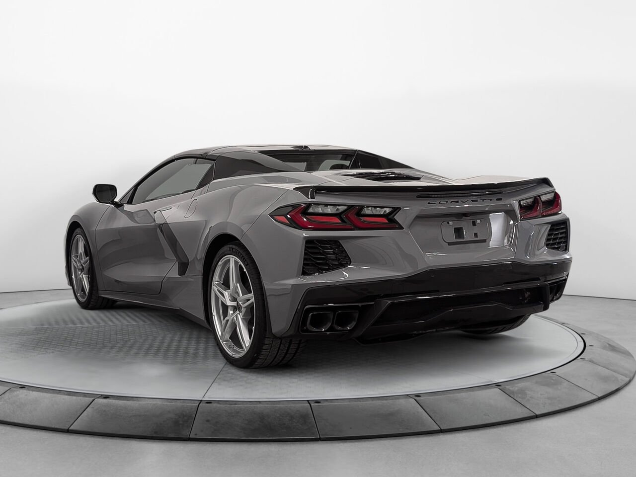 CHEVROLET CORVETTE STINGRAY CABRIOLET Exhaust Performance Suspension Active Bas Km 2024 Gris Sherbrooke - photo #3