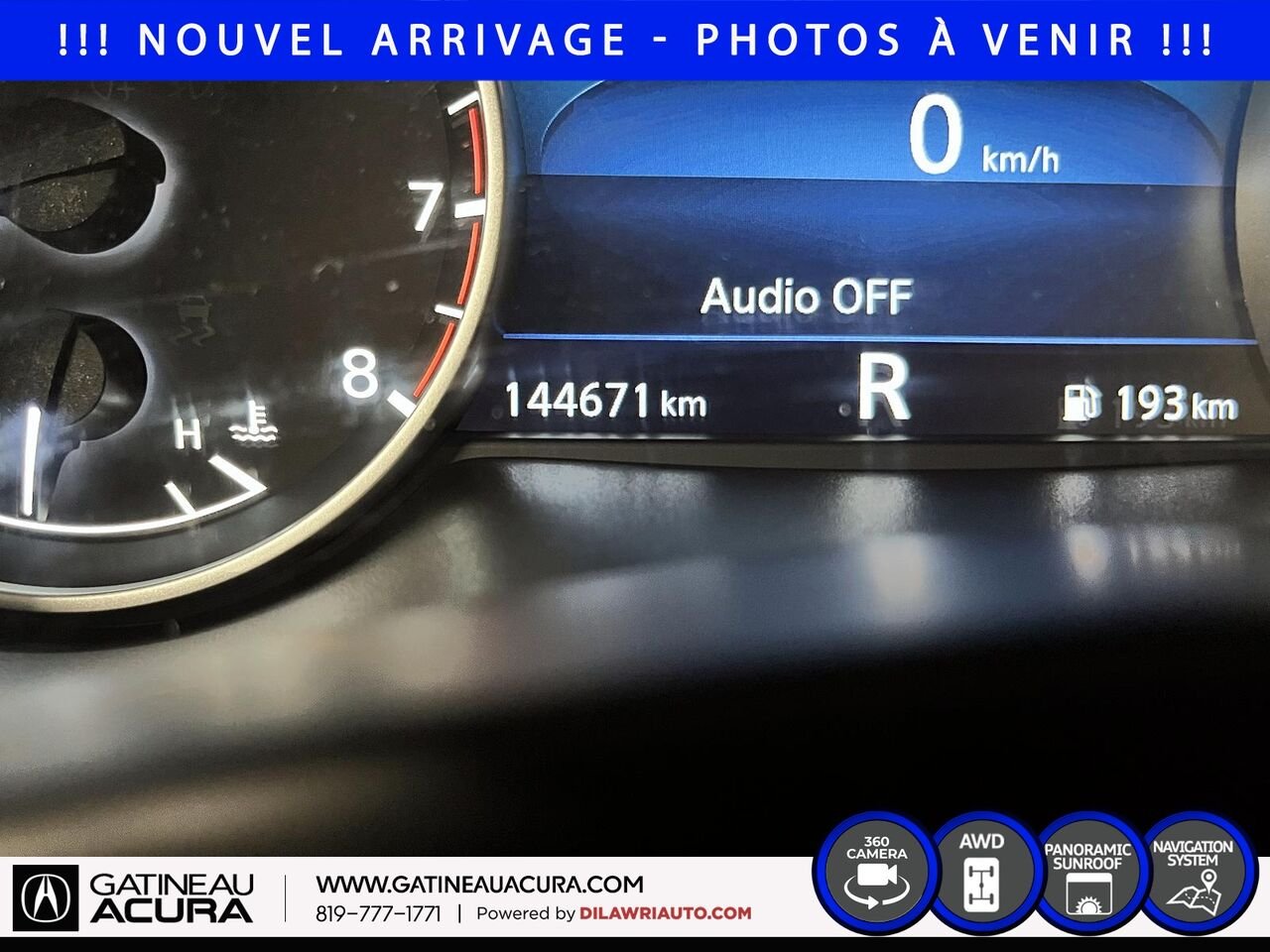 Nissan Murano SL AWD 2018 Blanc Ottawa & Gatineau - photo #13