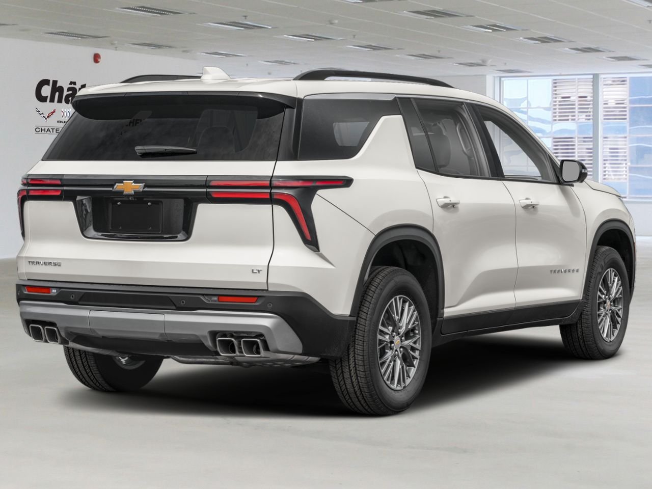 2027 CHEVROLET Traverse Traction intégrale, 4 portes LT Polar White Tricoat Châteauguay - photo #2
