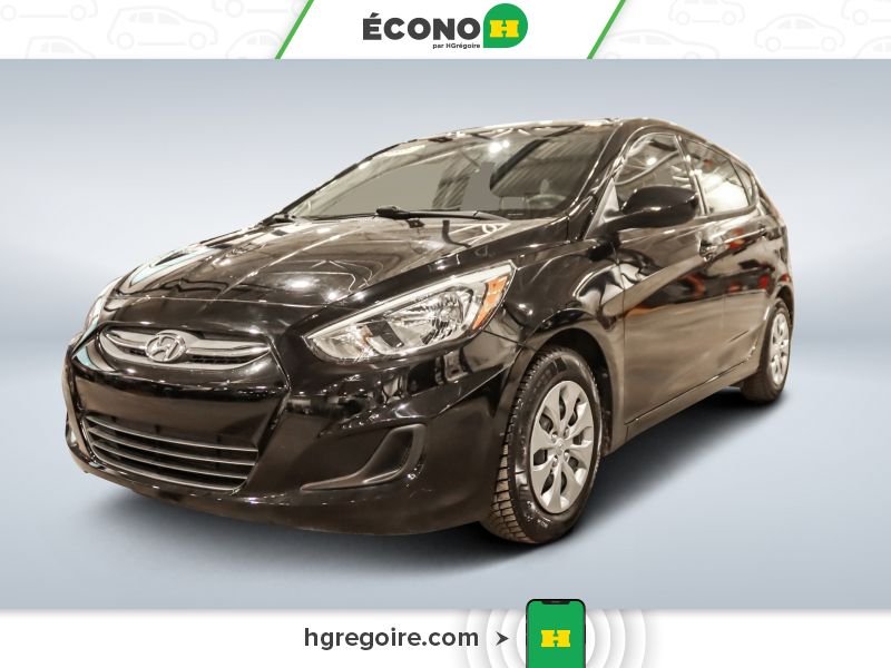2017 Hyundai Accent GL AUTO GR ÉLEC A/C BLUETOOTH Black