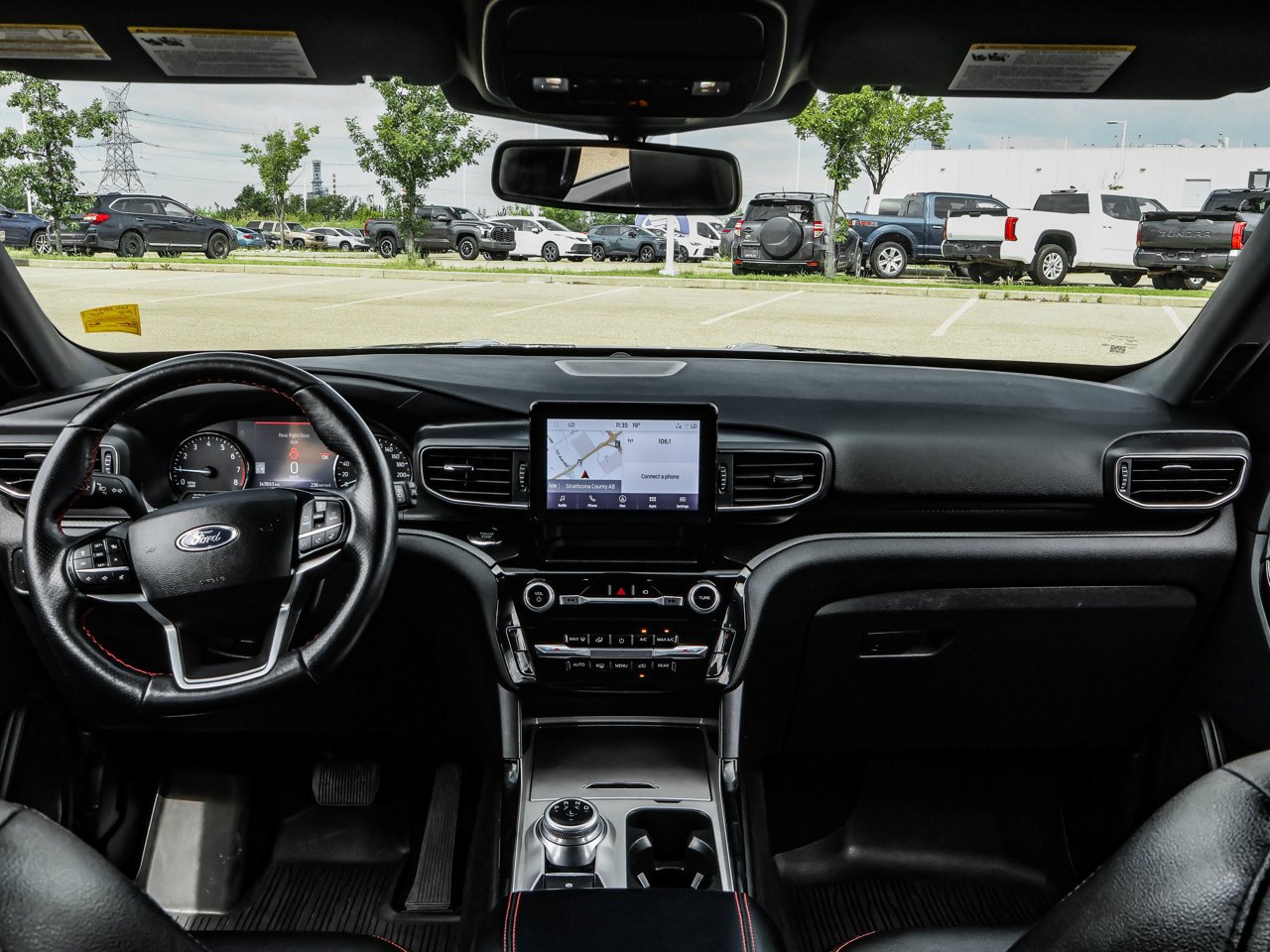 2022 Ford Explorer ST-Line 4WD Black Sherwood Park - photo #17