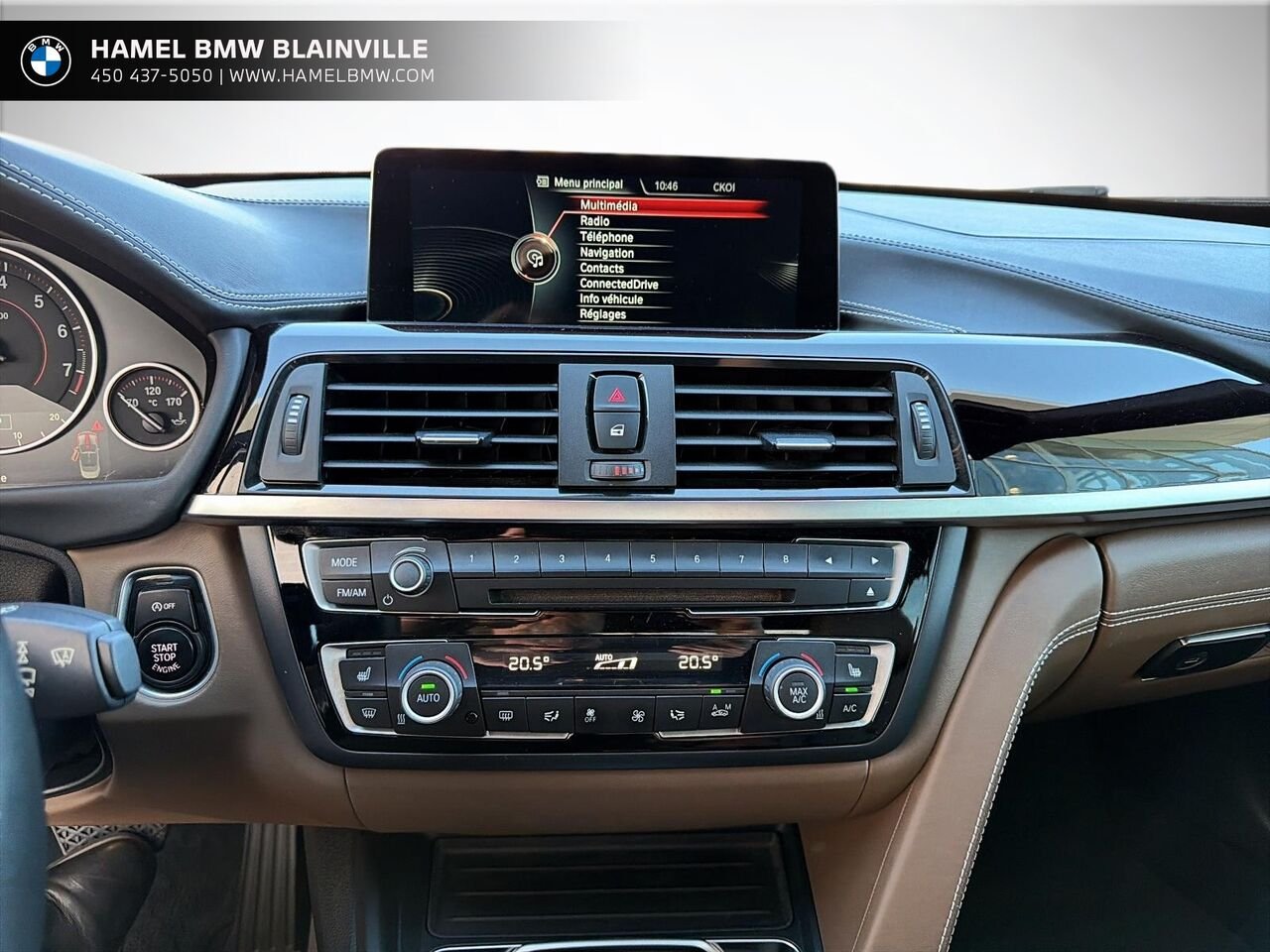 2016 BMW Série 4 435i xDrive cabriolet 2 portes TI Black Blainville - photo #15
