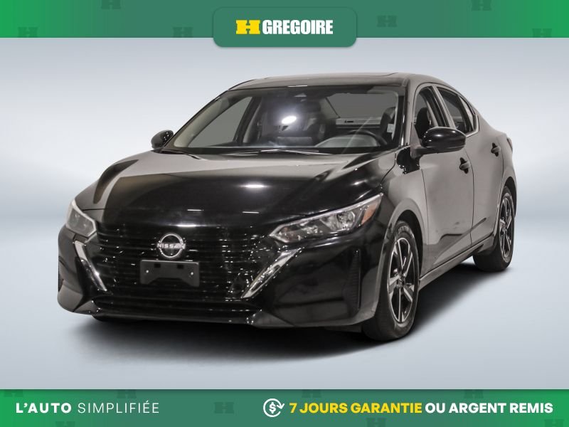 Nissan Sentra SV AUTO A/C TOIT GR ELECT MAGS CAM RECUL BLEUTOOTH 2024 Noir