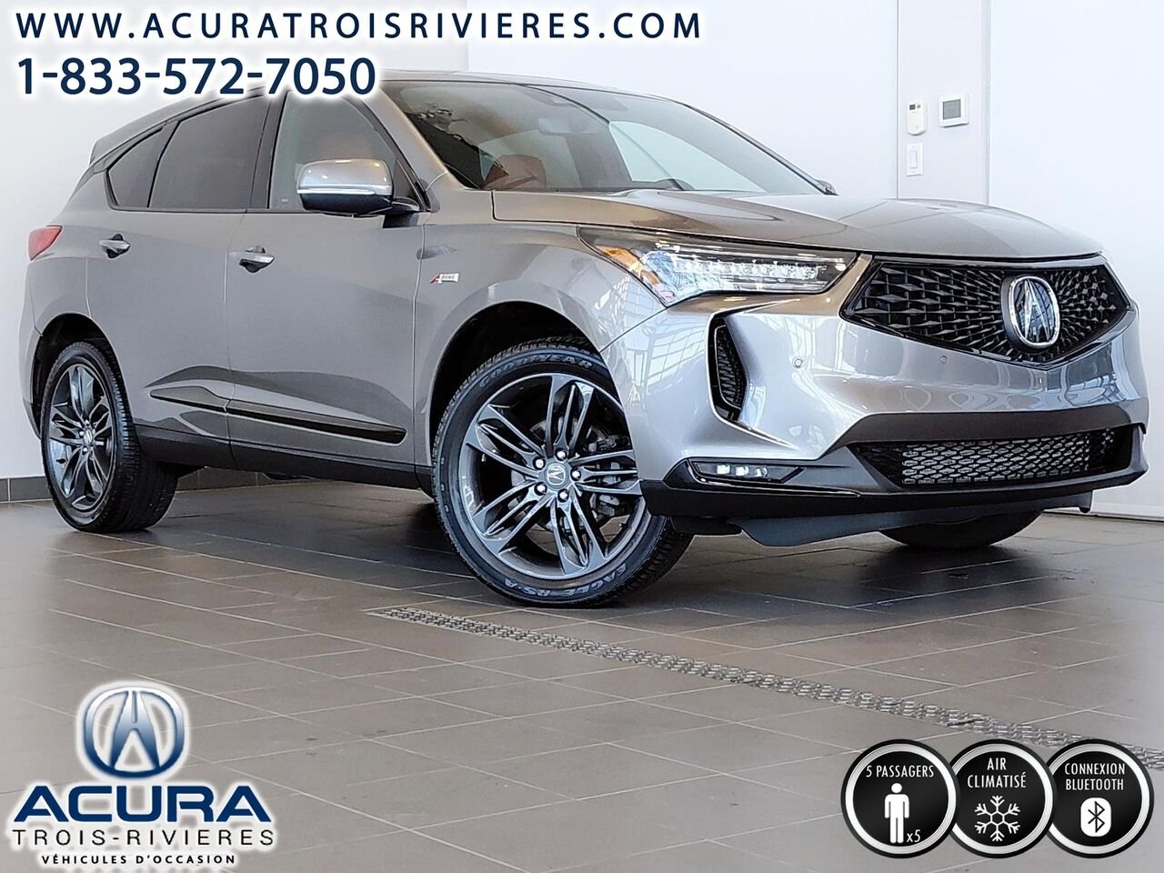 Acura RDX A-SPEC CARBONE 2024 Gris Trois-Rivières - photo #0