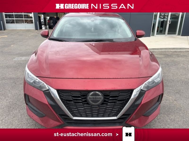 2023 Nissan Sentra SV DEM. A DISTANCE SIEGES CHAUFFANTS APPLE CARPLAY Red