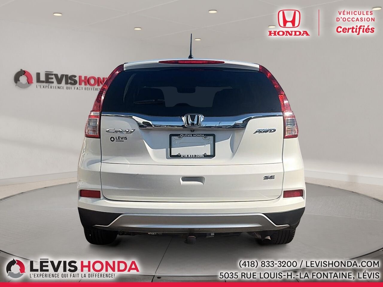 2016 Honda CR-V SE 4WD SE 5 portes TI White Lévis - photo #6