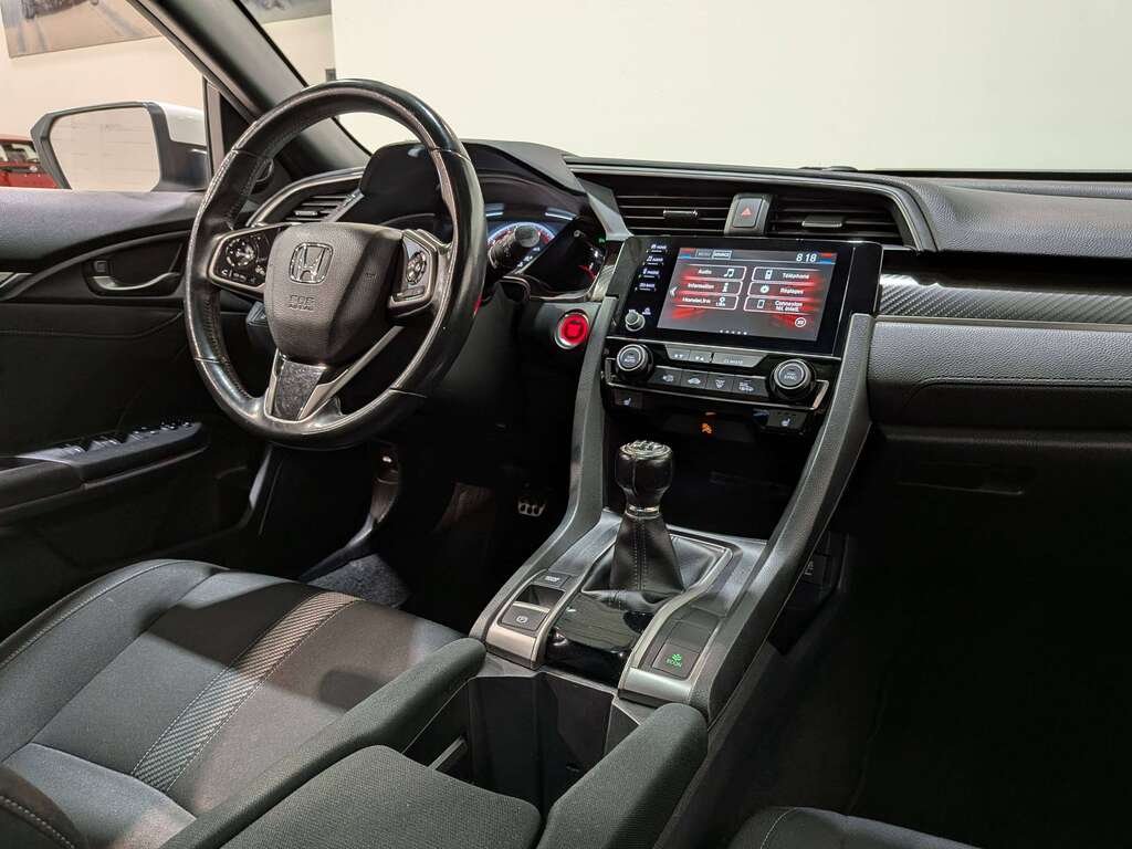 2019 Honda Civic Hatchback Sport Manual White Val-David - photo #18