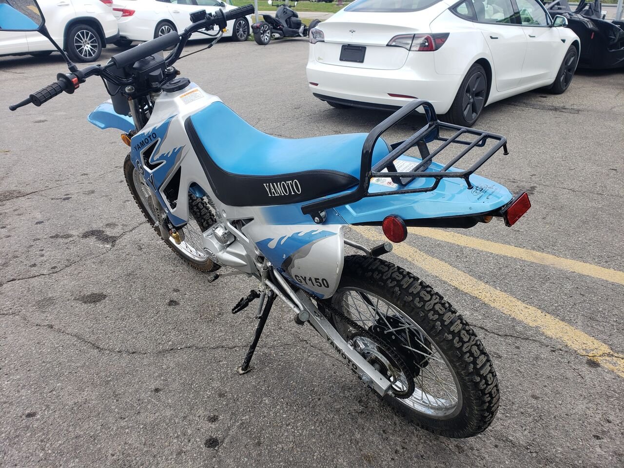 2005 CHONGQING HUANSONG G HS150GY Blue  - photo #4