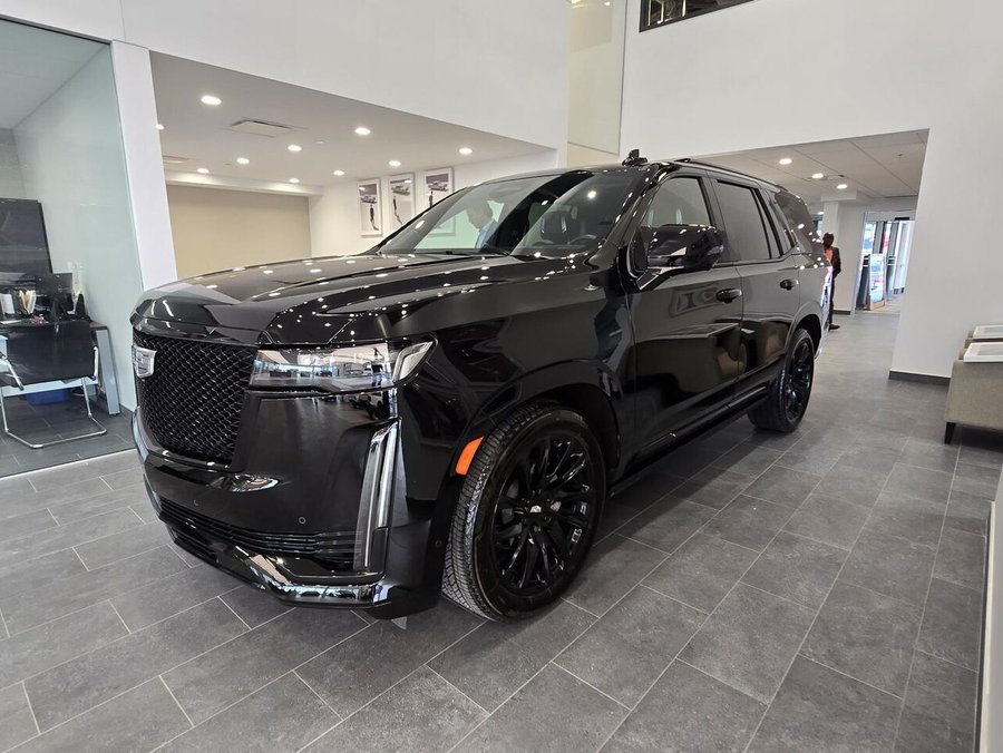 2024 Cadillac Escalade PLATINUM SPORT AWD FINANCEMENT À PARTIR 3.99% Black