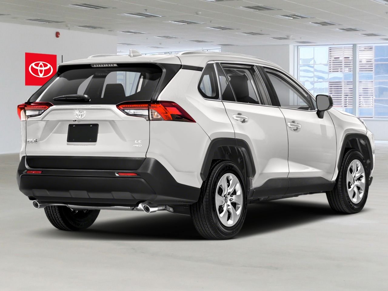 2022 Toyota RAV4 LE FWD / HEATED SEATS / TOYOTA SAFETY SENSE / BACK UP CAMERA / CARPLAY AND ANDROID AUTO White Mississauga - photo #1