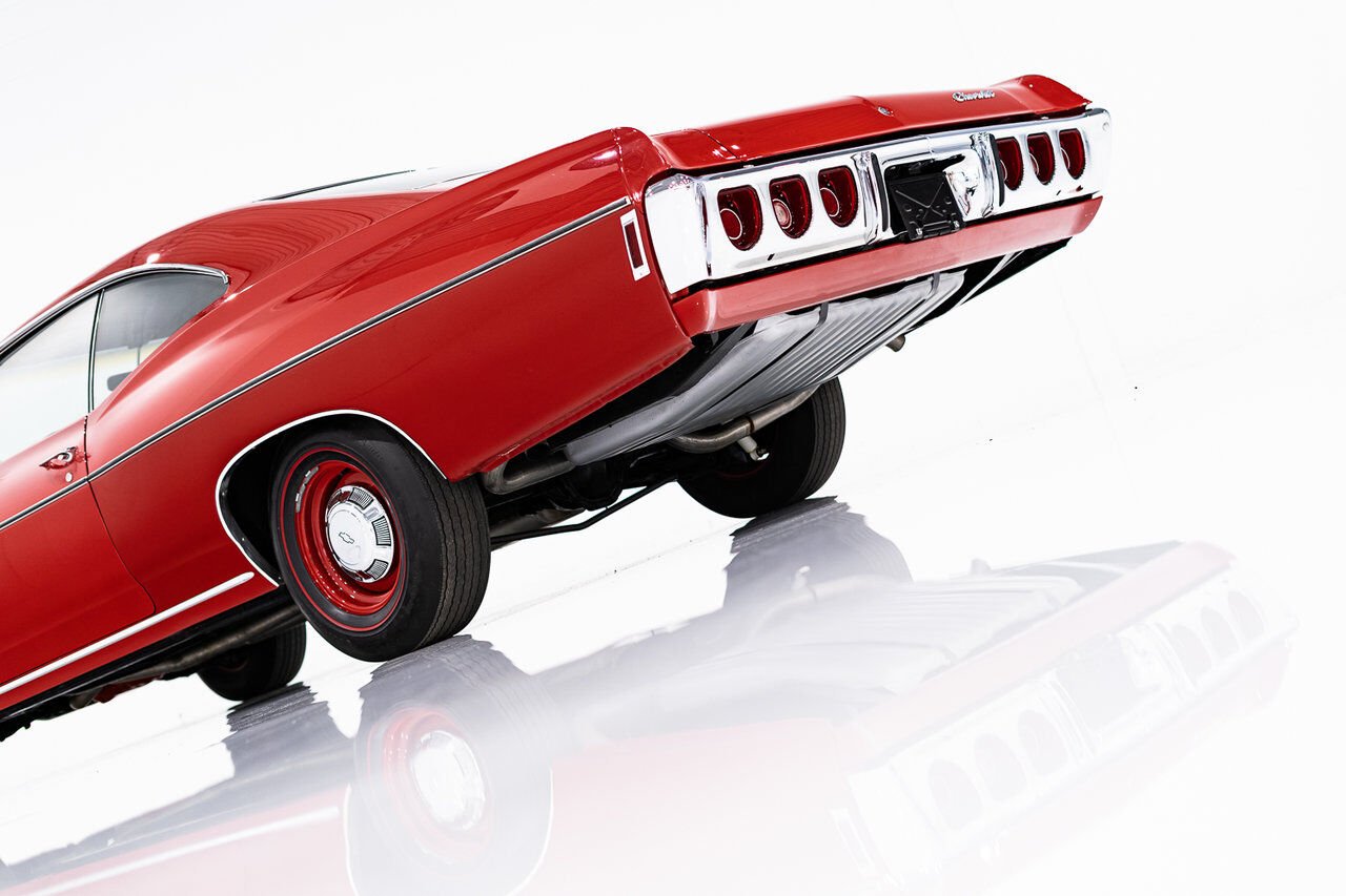 Chevrolet Impala Match N# L72 427/425 4spd 4.56gear Org Bill Of Sale | PRIX EN USD 1968 Rouge Montréal - photo #110