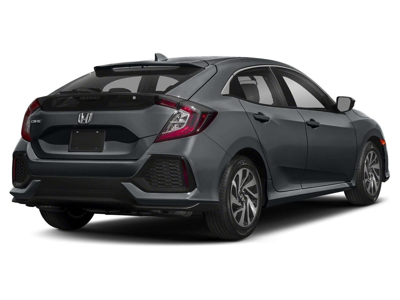 Honda Civic LX 2018 Gris Gatineau - photo #1